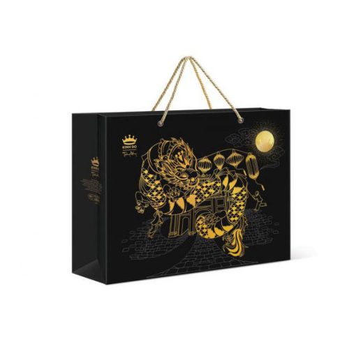 Trăng Vàng Kim Cương BLACK & GOLD Hộp Sơn Mài