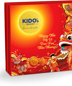 Bánh Trung Thu Kido MỸ VỊ AN KHANG - Đỏ