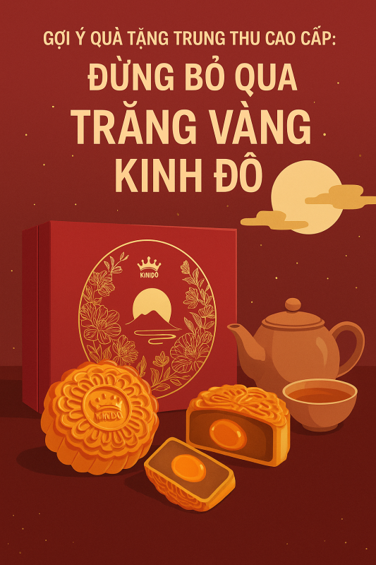 Gợi Ý Quà Tặng Trung Thu Cao Cấp: Đừng Bỏ Qua Trăng Vàng Kinh Đô