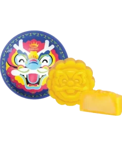 Bánh Lân Vàng Tuyết Đậu Xanh Vani 60G (0 Trứng) Kinh Đô – Bánh Trung Thu Thơm Ngon, Thanh Nhẹ
